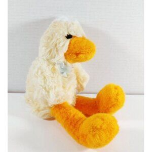 Dakin Duck 1993 Vintage Plush Scruffy Stuffed Animal Toy Yellow 12”